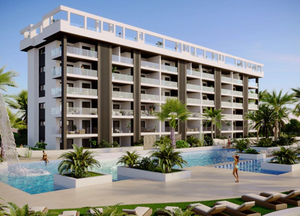 Eden Beach, apartments with sea views near the beach in Torrevieja