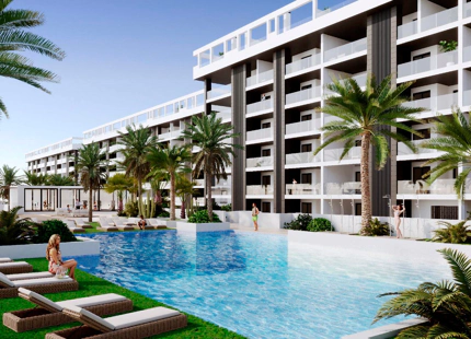 Eden Beach, apartments with sea views near the beach in Torrevieja
