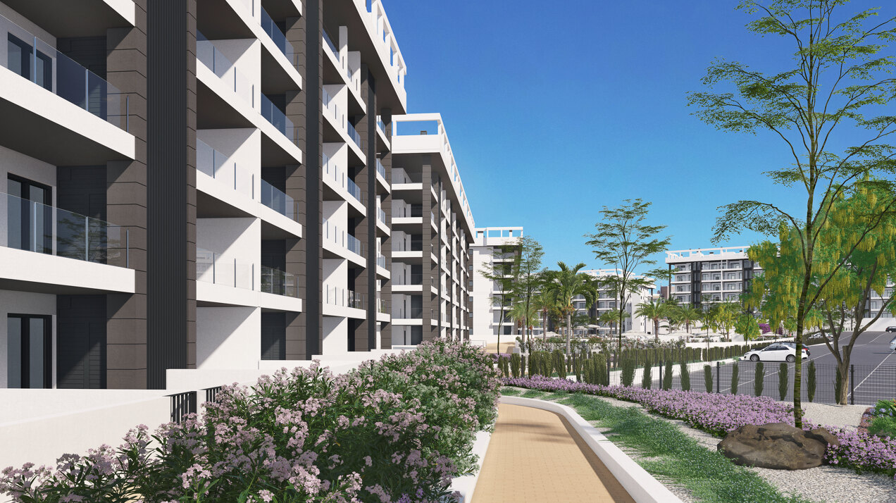 Eden Beach, apartments with sea views near the beach in Torrevieja