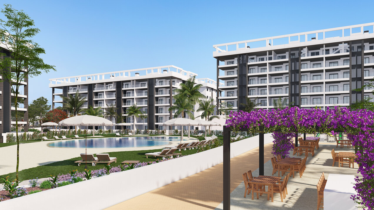 Eden Beach, apartments with sea views near the beach in Torrevieja