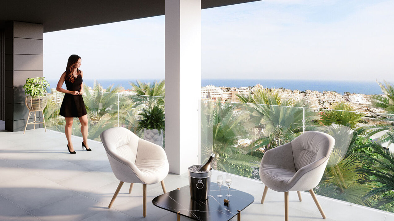 Eden Beach, apartments with sea views near the beach in Torrevieja