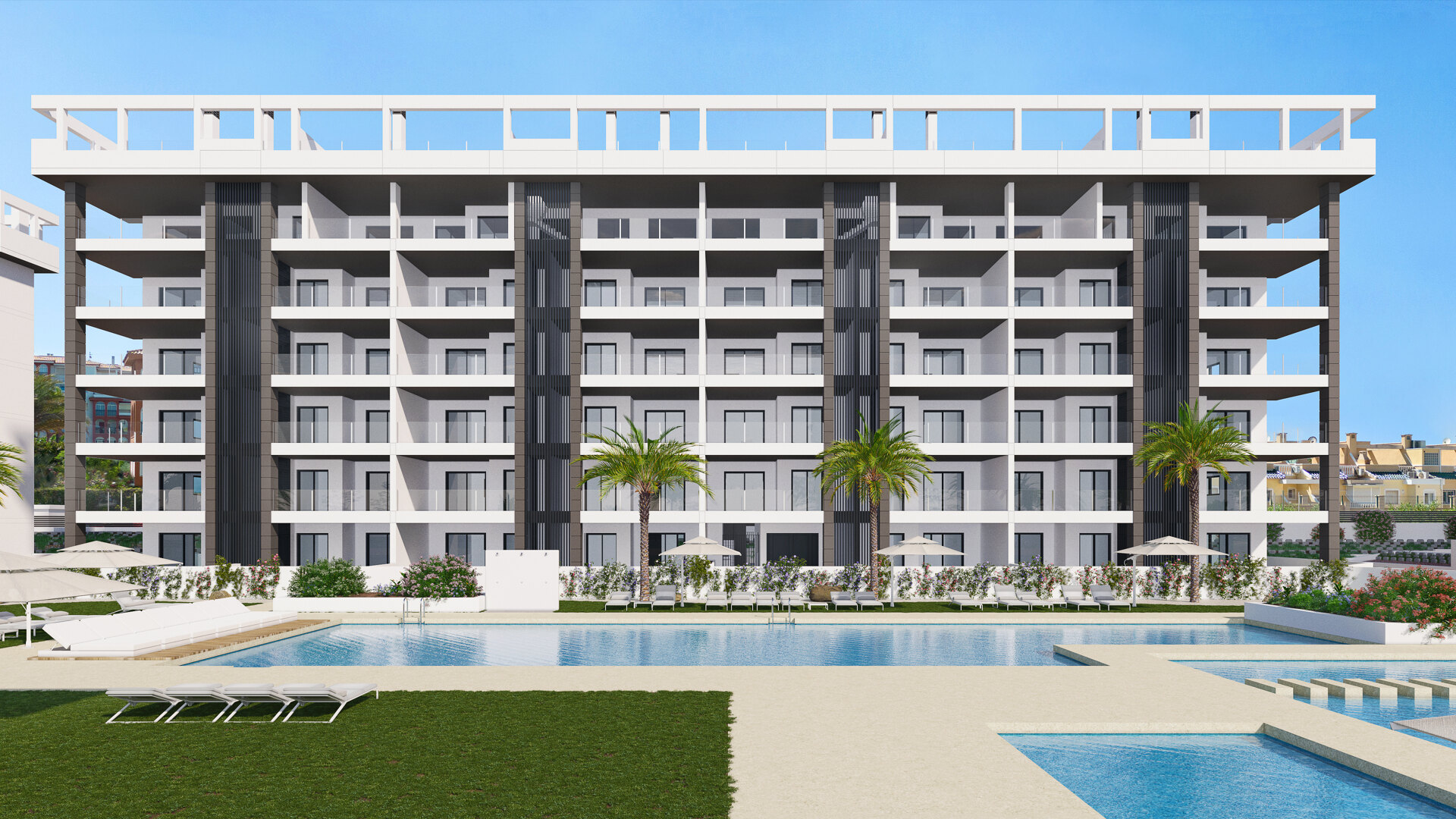 Eden Beach, apartamentos con vistas al mar cerca de la playa en Torrevieja