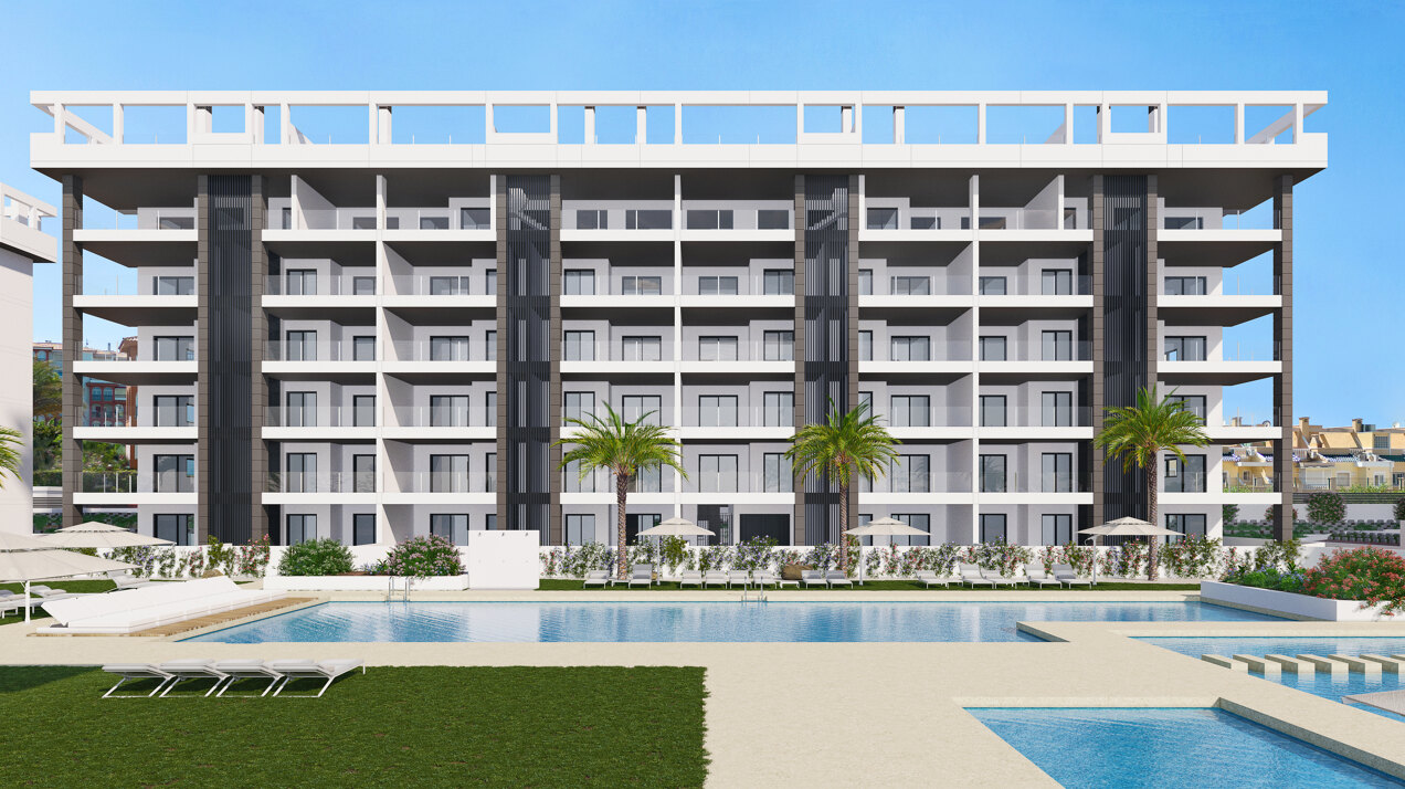 Eden Beach, apartments with sea views near the beach in Torrevieja