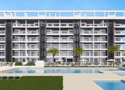 Eden Beach, apartments with sea views near the beach in Torrevieja