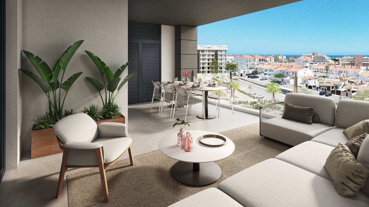 Eden Beach, apartments with sea views near the beach in Torrevieja