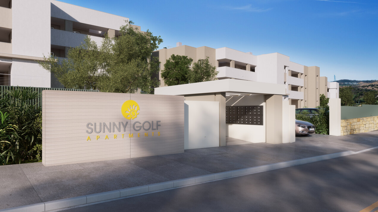Sunny Golf, modern frontline golf apartments and penthouses in Estepona.