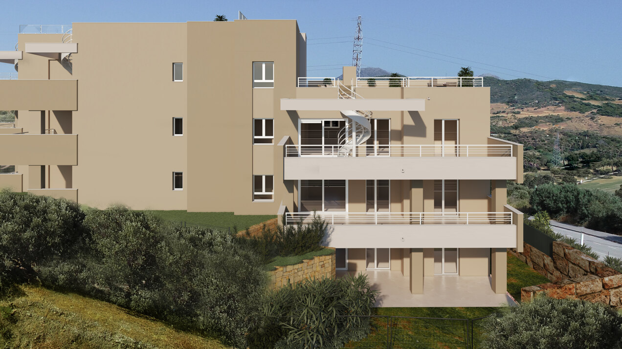 Sunny Golf, modern frontline golf apartments and penthouses in Estepona.