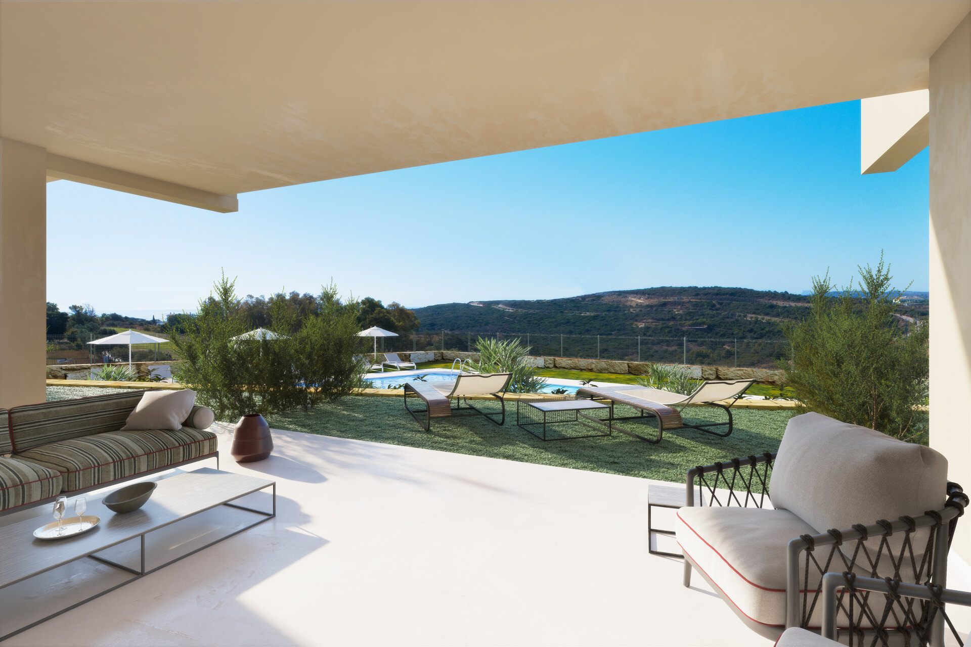 Sunny Golf, modern frontline golf apartments and penthouses in Estepona.