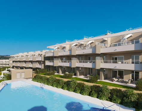 Sunny Golf, modern frontline golf apartments and penthouses in Estepona.