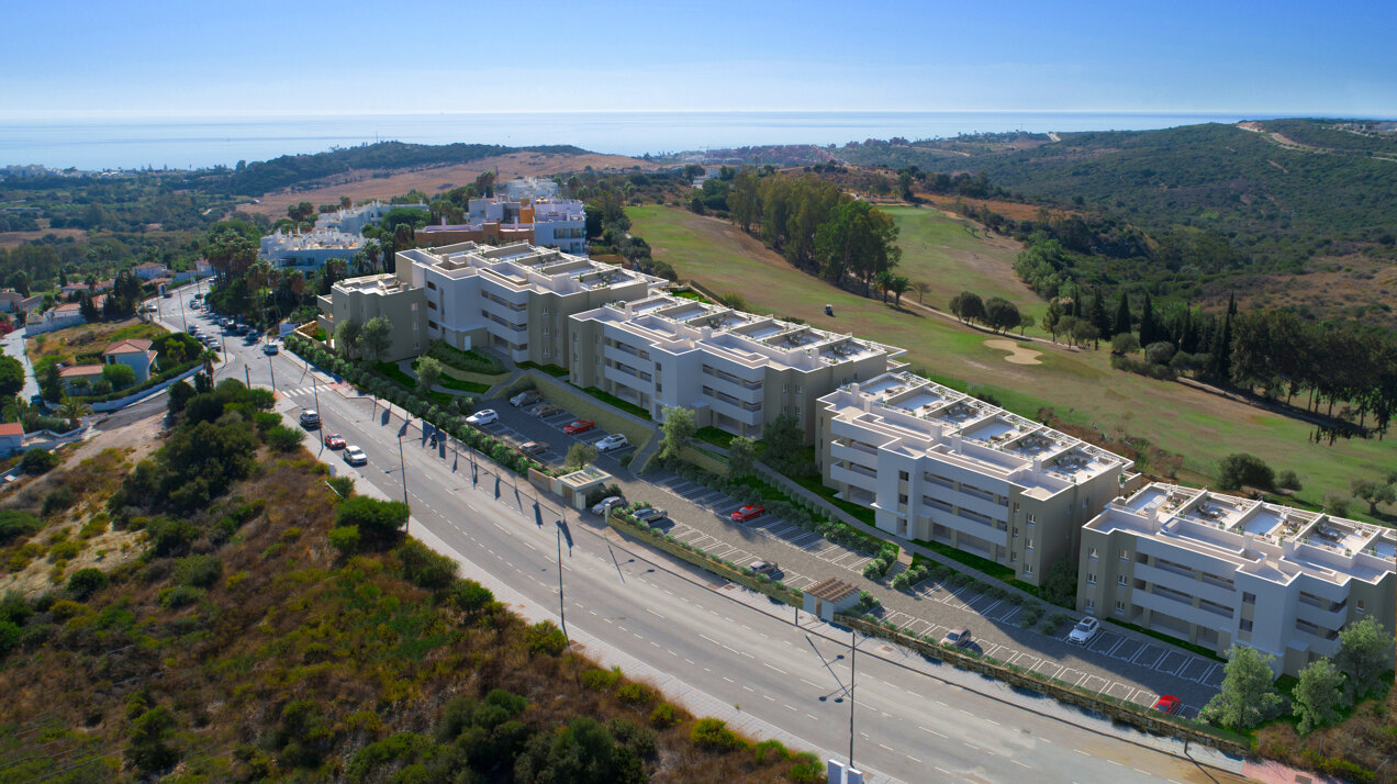 Sunny Golf, modern frontline golf apartments and penthouses in Estepona.