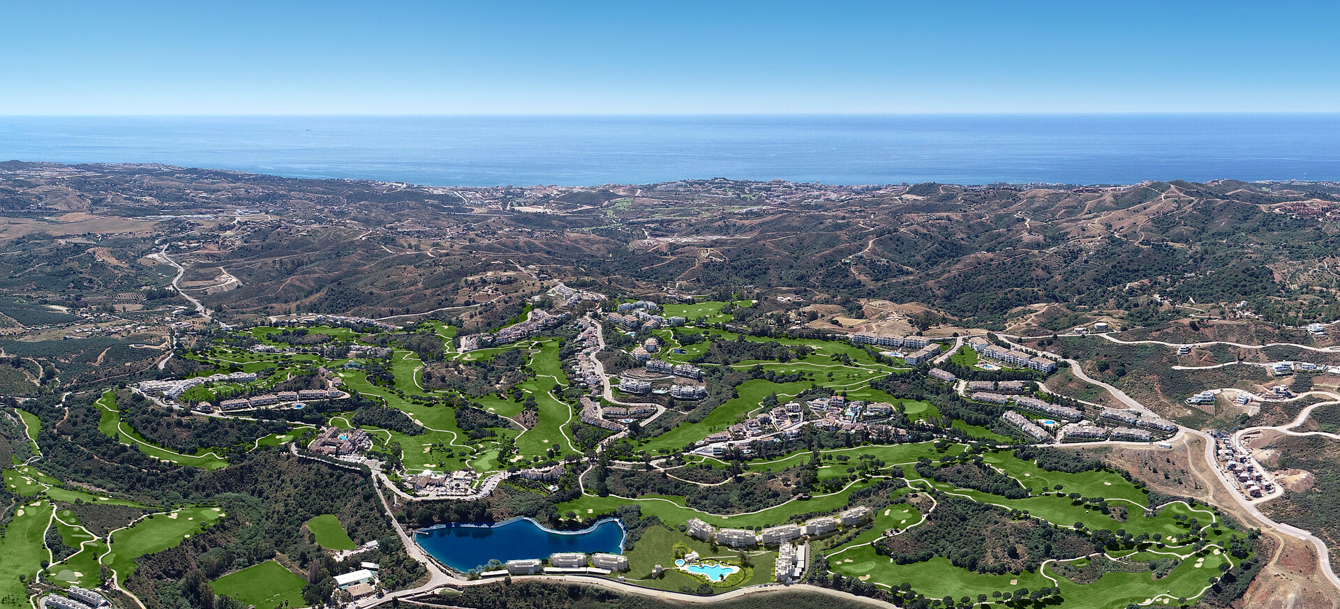 Solana Village, contemporary apartments and penthouses for golf lovers at La Cala Golf Resort in Mijas