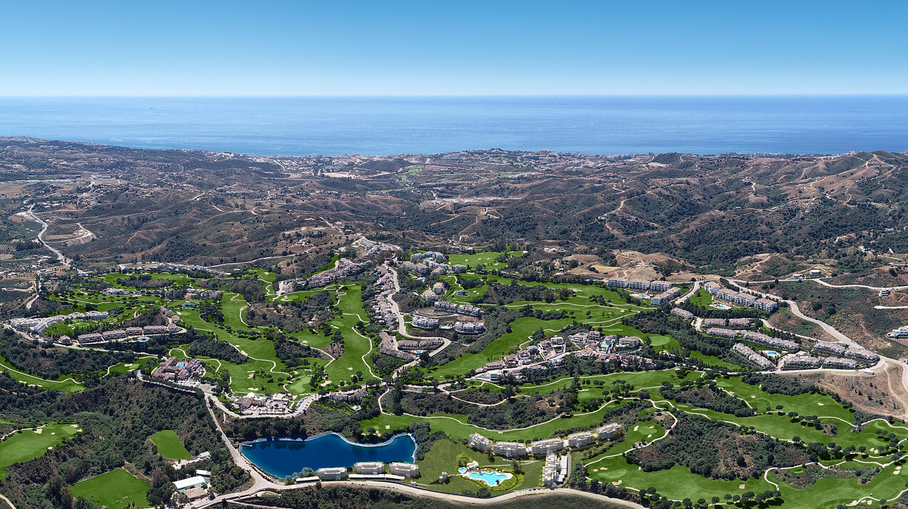 Solana Village, contemporary apartments and penthouses for golf lovers at La Cala Golf Resort in Mijas
