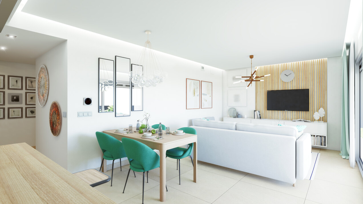 Solana Village, contemporary apartments and penthouses for golf lovers at La Cala Golf Resort in Mijas