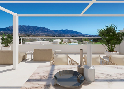 Solana Village, contemporary apartments and penthouses for golf lovers at La Cala Golf Resort in Mijas