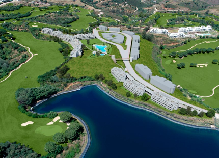 Solana Village, contemporary apartments and penthouses for golf lovers at La Cala Golf Resort in Mijas