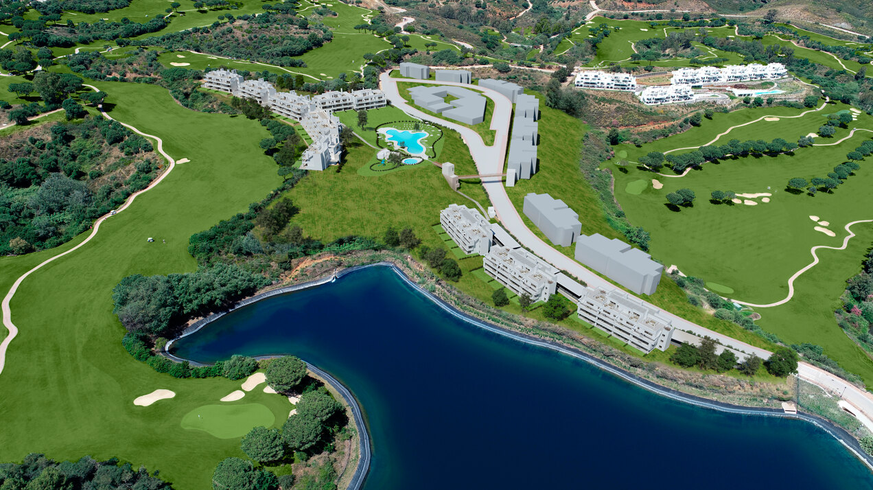 Solana Village, contemporary apartments and penthouses for golf lovers at La Cala Golf Resort in Mijas