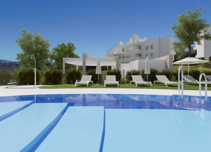 Solana Village, contemporary apartments and penthouses for golf lovers at La Cala Golf Resort in Mijas