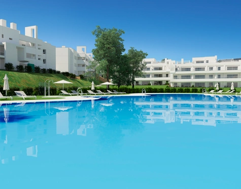 Solana Village, contemporary apartments and penthouses for golf lovers at La Cala Golf Resort in Mijas