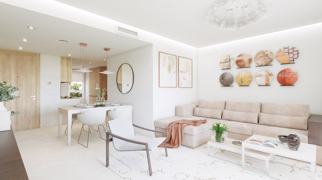 Solana Village, contemporary apartments and penthouses for golf lovers at La Cala Golf Resort in Mijas