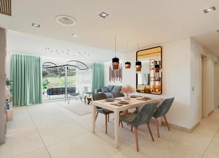 Solana Village, contemporary apartments and penthouses for golf lovers at La Cala Golf Resort in Mijas