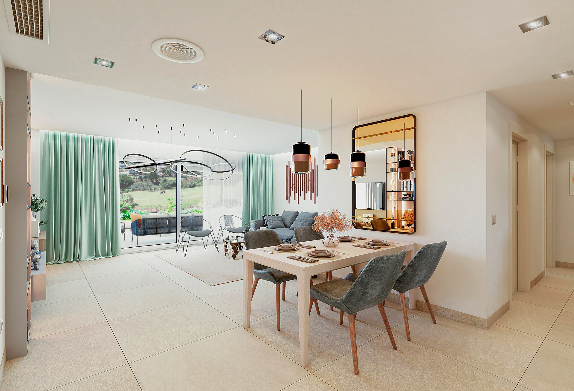 Solana Village, contemporary apartments and penthouses for golf lovers at La Cala Golf Resort in Mijas