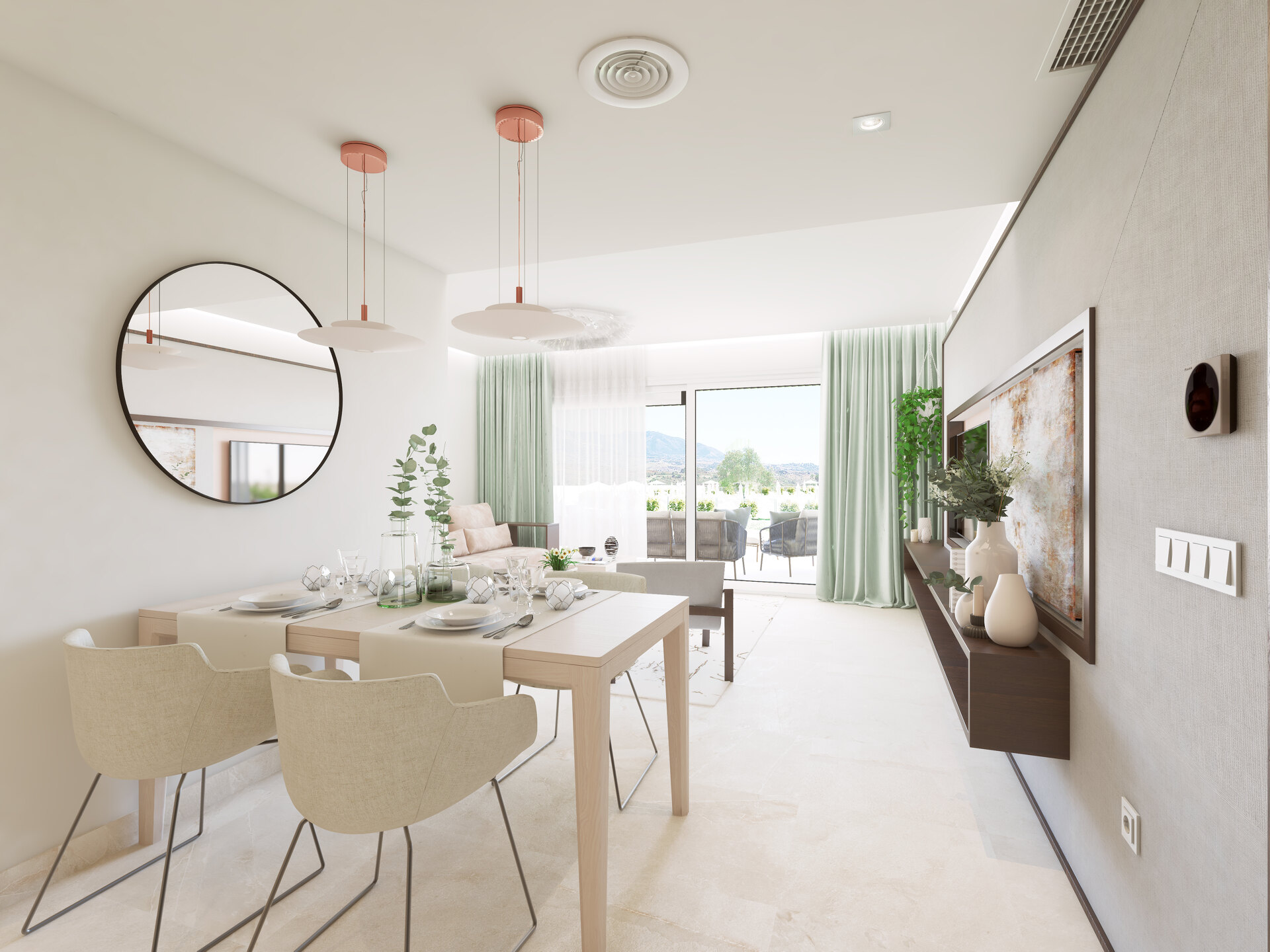 Solana Village, contemporary apartments and penthouses for golf lovers at La Cala Golf Resort in Mijas