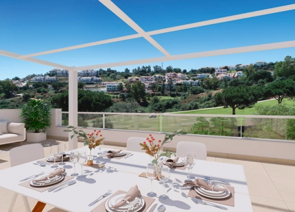 Solana Village, contemporary apartments and penthouses for golf lovers at La Cala Golf Resort in Mijas