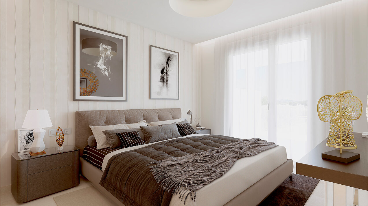 Solana Village, contemporary apartments and penthouses for golf lovers at La Cala Golf Resort in Mijas