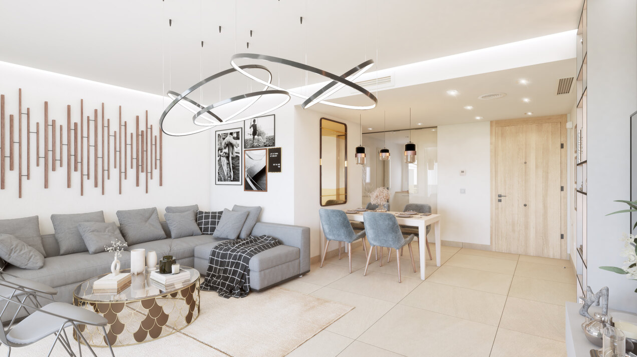 Solana Village, contemporary apartments and penthouses for golf lovers at La Cala Golf Resort in Mijas