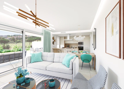 Solana Village, contemporary apartments and penthouses for golf lovers at La Cala Golf Resort in Mijas