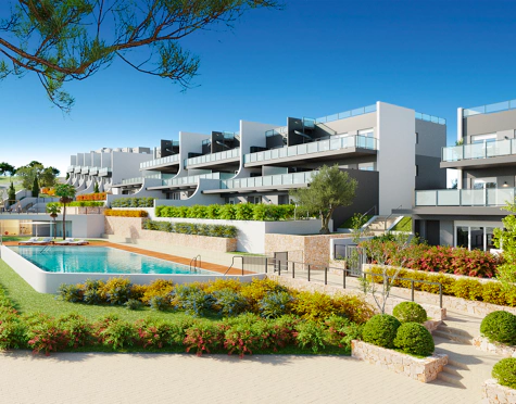 Breeze, modern apartments and townhouses on the sunny Costa Blanca.