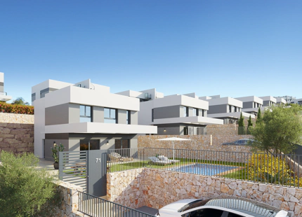 Breeze, modern apartments and townhouses on the sunny Costa Blanca.