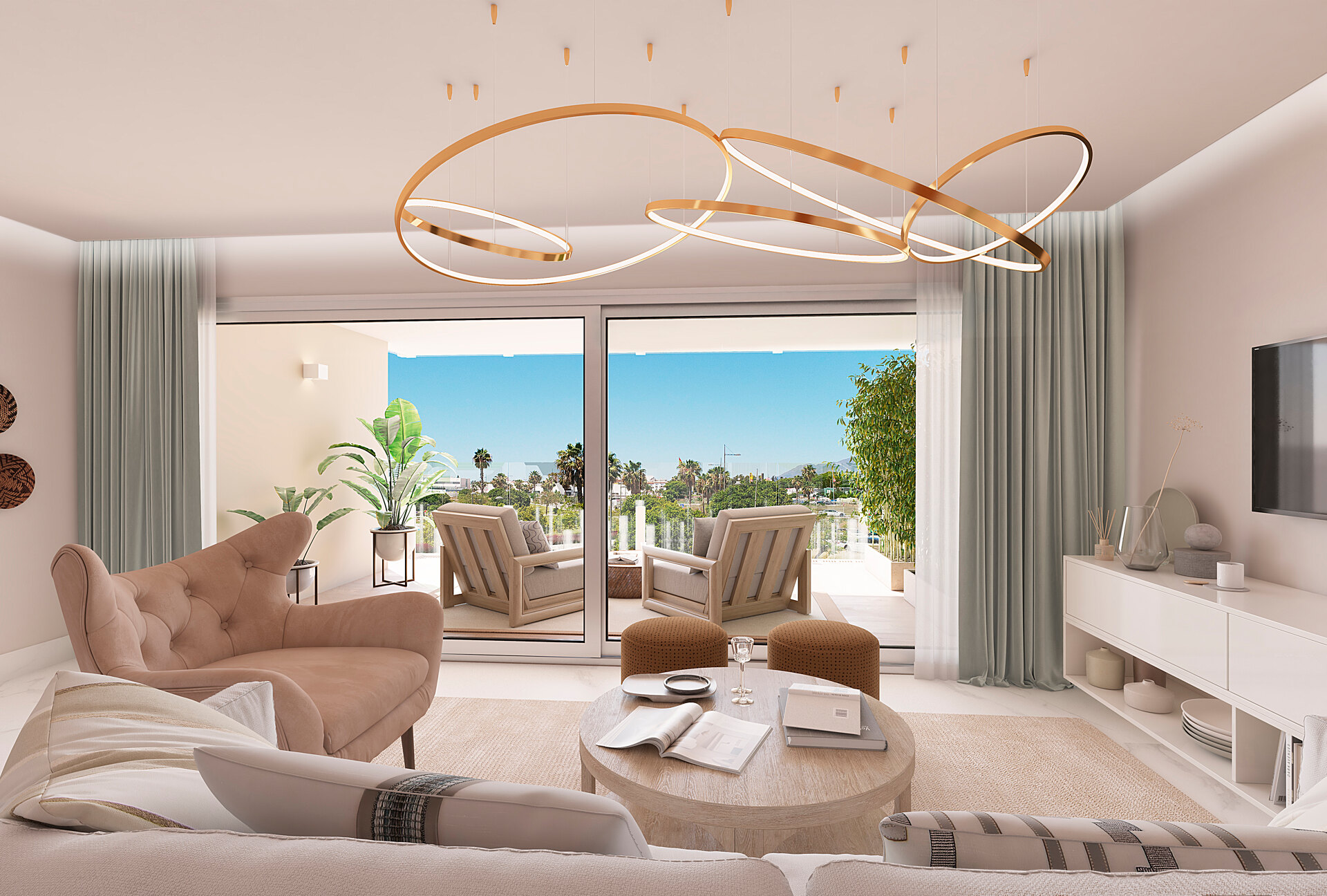 Mare, maximum comfort in apartments and penthouses in San Pedro de Alcántara