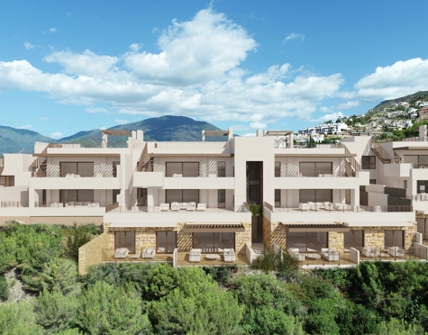 Almazara Forest, acogedores apartamentos en la montaña en Istán.