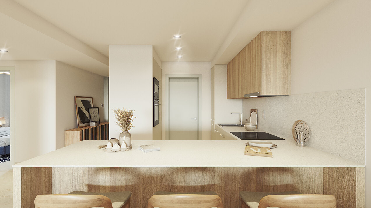 Altura 160, comfort and quality of life in modern apartments is Benahavis.