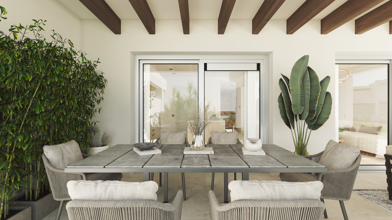 Altura 160, comfort and quality of life in modern apartments is Benahavis.