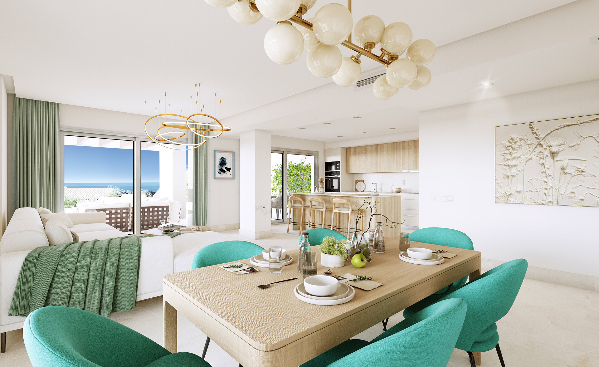 Altura 160, comfort and quality of life in modern apartments is Benahavis.