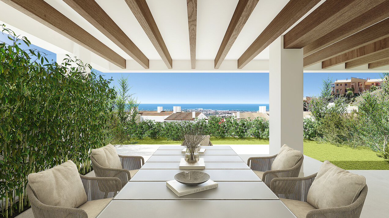 Altura 160, comfort and quality of life in modern apartments is Benahavis.