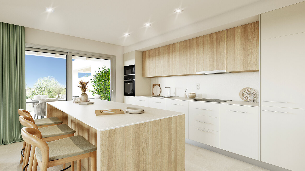 Altura 160, comfort and quality of life in modern apartments is Benahavis.