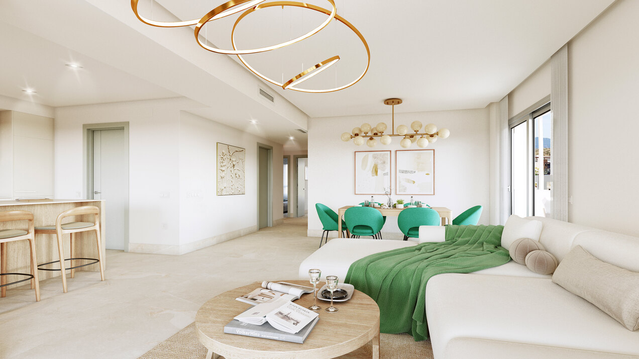Altura 160, comfort and quality of life in modern apartments is Benahavis.