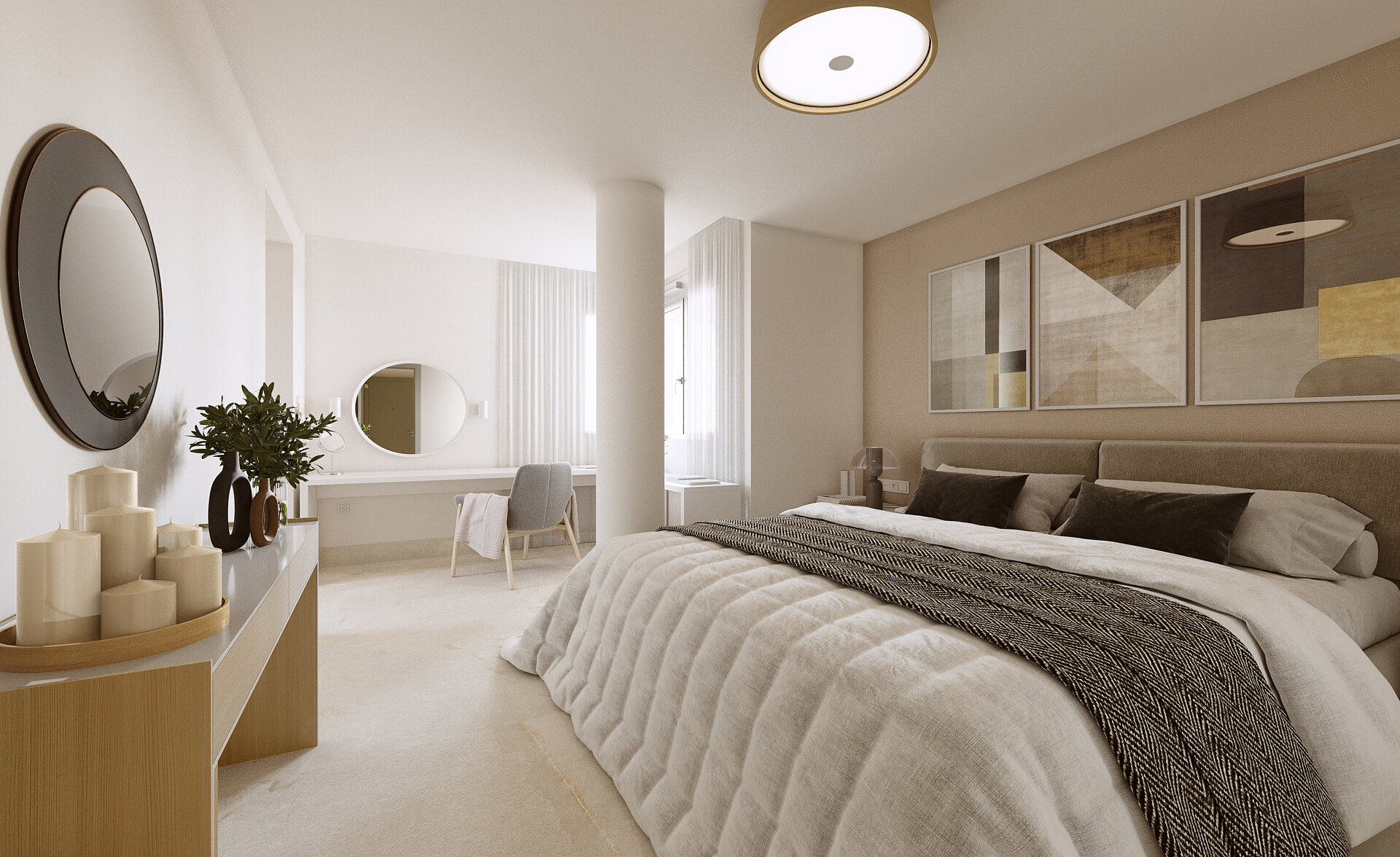 Altura 160, comfort and quality of life in modern apartments is Benahavis.