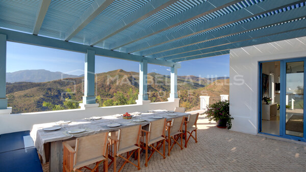 Fantástica Villa de 4 dormitorios en Monte Mayor con impresionantes vistas panorámicas - Benahavis