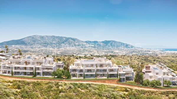 Neubau Penthäuser mit 3 Schlafzimmern und herrlichem Panoramablick in La Mairena - Ojen