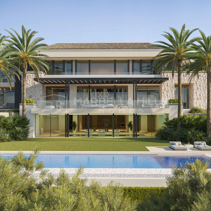 Sophisticated 8 bedroom Villa with Panoramic Mediterranean Views and Modern Elegance in La Zagaleta - Benahavis