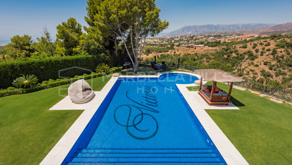 Majestueuse villa de 7 chambres avec vue panoramique à Hacienda Las Chapas - Marbella Est