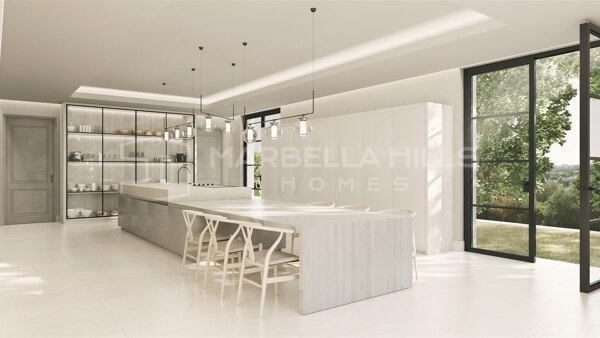 Plot with project and with license with sea views in Cascada de Camojan - Golden Mile - Marbella