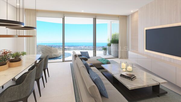 Living on top of the world: Atemberaubendes Penthouse mit 4 Schlafzimmern und herrlicher Aussicht in Benahavis