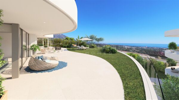Living on top of the world: Atemberaubendes Penthouse mit 4 Schlafzimmern und herrlicher Aussicht in Benahavis