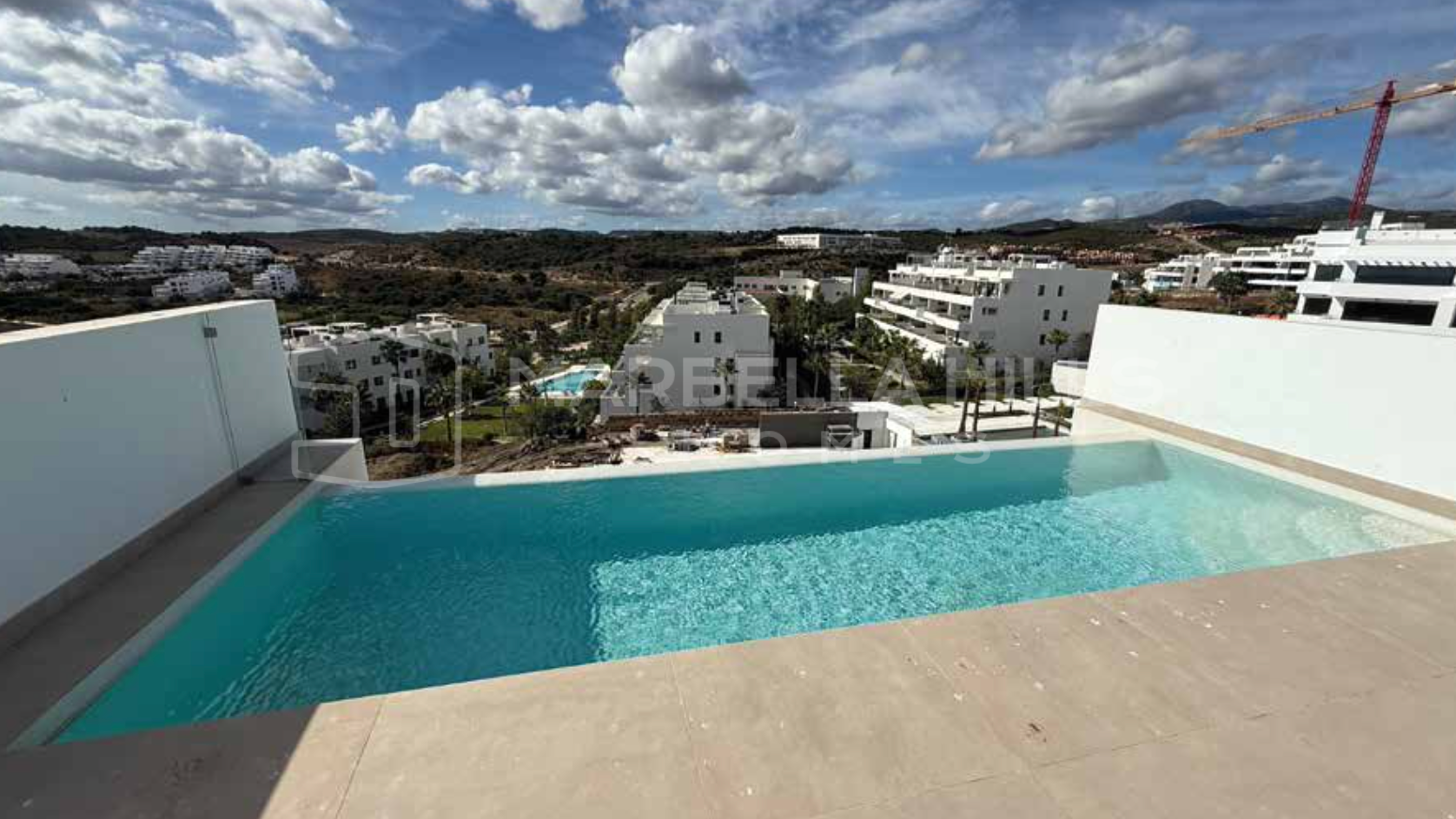 Contemporary Penthouse in Estepona with Private Pool and Sea Views