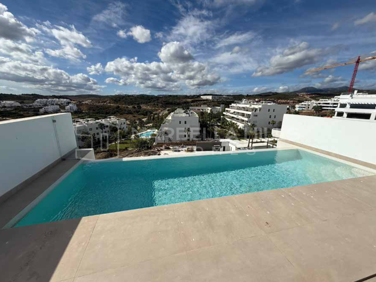 Contemporary Penthouse in Estepona with Private Pool and Sea Views